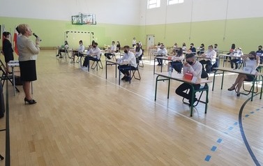 Egzamin &oacute;smoklasisty w Szkole Podstawowej nr 3 w Płońsku