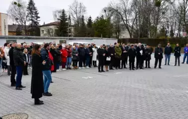 Wręczenie lokatorom kluczy do nowych mieszkań 