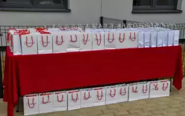 Wręczenie lokatorom kluczy do nowych mieszkań 