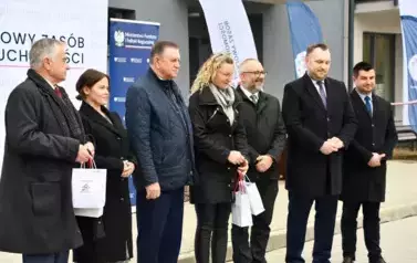 Wręczenie lokatorom kluczy do nowych mieszkań 