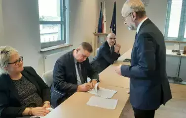 Podpisanie aktu erekcyjnego  