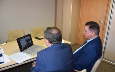 P. Burmistrz oraz Prezes PEC Dariusz Marczewski