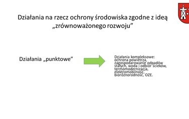 Działania na rzecz środowiska
