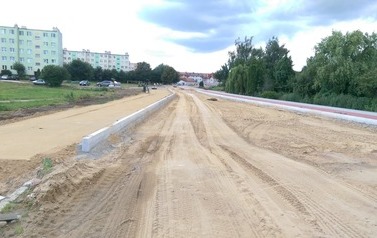 Zdjęcia z budowy obwodnicy centrum miasta