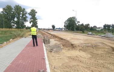 Zdjęcia z budowy obwodnicy centrum miasta