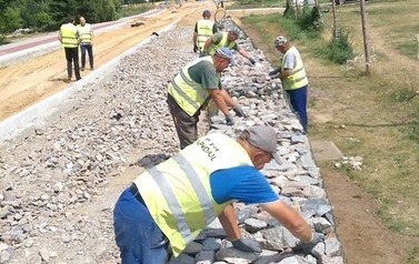 Zdjęcia z budowy obwodnicy centrum miasta