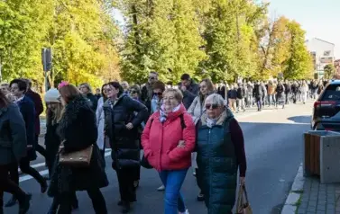 18. rok z rzędu ulicami Płońska przeszedł Marsz Milczeni 11