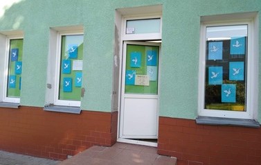 Szkoła i plakaty