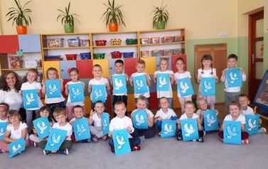 Dzieci z Przedszkola nr 2 świętowały Międzynarodowy Dzień Pokoju