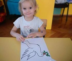 Dzieci z Przedszkola nr 2 świętowały Międzynarodowy Dzień Pokoju