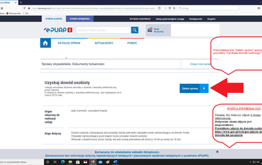 Jak złożyć wniosek o wydanie dowodu osobistego przez Internet