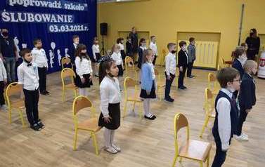 Ślubowanie w Sp 3 