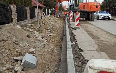 Remont na ulicy szkolnej