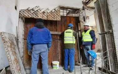 Wnętrza kamienicy przy ul. Warszawskiej 2