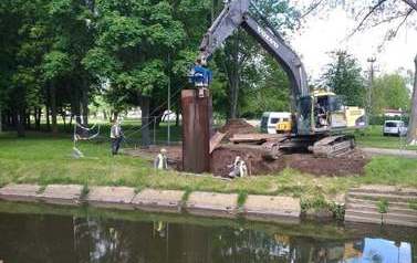 Płońsk w budowie 