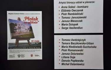Wernisaż Płońsk na pł&oacute;tnie 