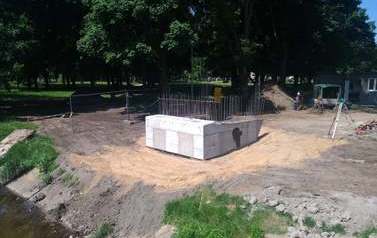 Budowa kładki 