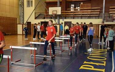 Polska olimpijka trenowała z uczniami 