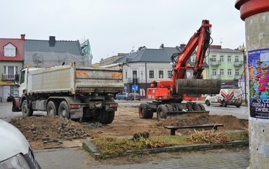 Płońsk w budowie 