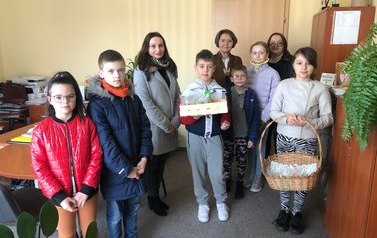 Życzenia Wielkanocne od dzieci z SP nr 1 w Płońsku