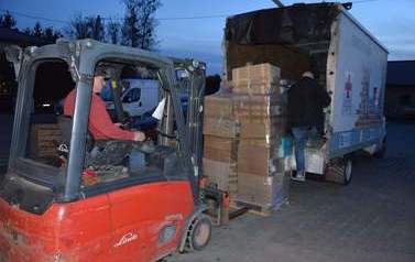 Kolejny transport z pomocą humanitarną