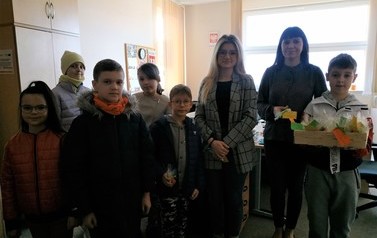 Życzenia Wielkanocne od dzieci z SP nr 1 w Płońsku