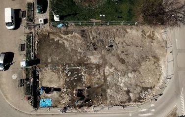 Prace archeologiczne w płońskim rynku