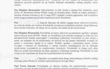 Protok&oacute;ł z dyskusji publicznej-2