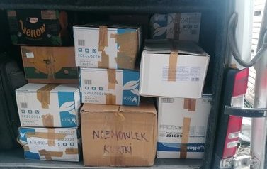 Transport z pomocą humanitarną
