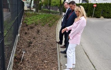 Spotkanie robocze wicemarszałka wojew&oacute;dztwa mazowieckiego Wiesława Raboszuka i burmistrza Andrzeja Pietrasika
