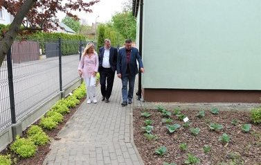 Spotkanie robocze wicemarszałka wojew&oacute;dztwa mazowieckiego Wiesława Raboszuka i burmistrza Andrzeja Pietrasika