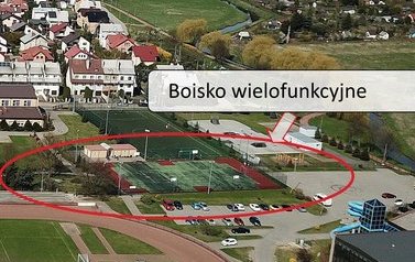 Modernizacja boiska wielofunkcyjnego za halą MCSiR
