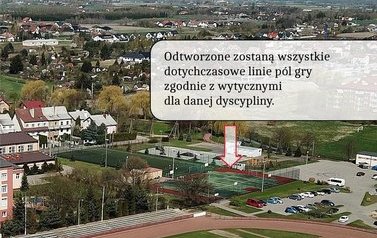 Modernizacja boiska wielofunkcyjnego za halą MCSiR