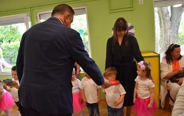  Pasowania na przedszkolaka w Przedszkolu Nr 4 Pod zielonym listkiem