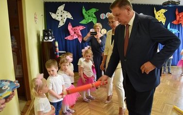  Pasowania na przedszkolaka w Przedszkolu Nr 4 Pod zielonym listkiem 