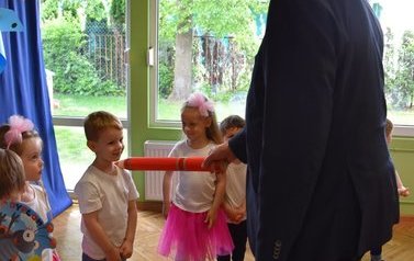  Pasowania na przedszkolaka w Przedszkolu Nr 4 Pod zielonym listkiem