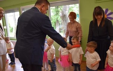  Pasowania na przedszkolaka w Przedszkolu Nr 4 Pod zielonym listkiem