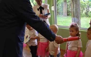  Pasowania na przedszkolaka w Przedszkolu Nr 4 Pod zielonym listkiem