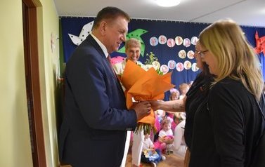  Pasowania na przedszkolaka w Przedszkolu Nr 4 Pod zielonym listkiem
