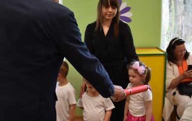 Pasowania na przedszkolaka w Przedszkolu Nr 4 Pod zielonym listkiem