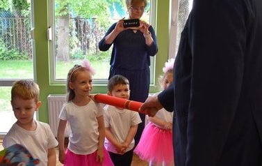  Pasowania na przedszkolaka w Przedszkolu Nr 4 Pod zielonym listkiem