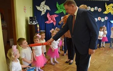  Pasowania na przedszkolaka w Przedszkolu Nr 4 Pod zielonym listkiem