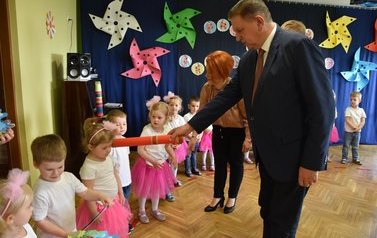  Pasowania na przedszkolaka w Przedszkolu Nr 4 Pod zielonym listkiem