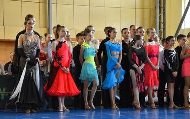 Turniej taneczny Sportowego Klubu Tańca Towarzyskiego start 