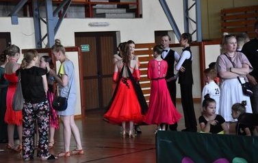 Turniej taneczny Sportowego Klubu Tańca Towarzyskiego start 