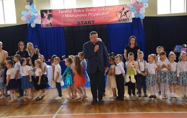 Turniej taneczny Sportowego Klubu Tańca Towarzyskiego start 