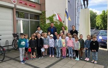 Odwiedziny przedszkolak&oacute;w z Przedszkola Nr 3 w Płońsku