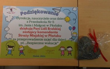Projekt "Bezpieczne Wakacje"