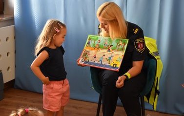 Projekt "Bezpieczne Wakacje" w Niepublicznym Przedszkolu "Kangurek"
