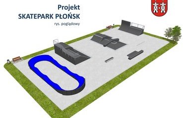 Nowy skatepark w Płońsku 